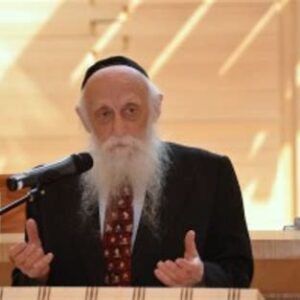 A Jewish Rabbi giving a speech